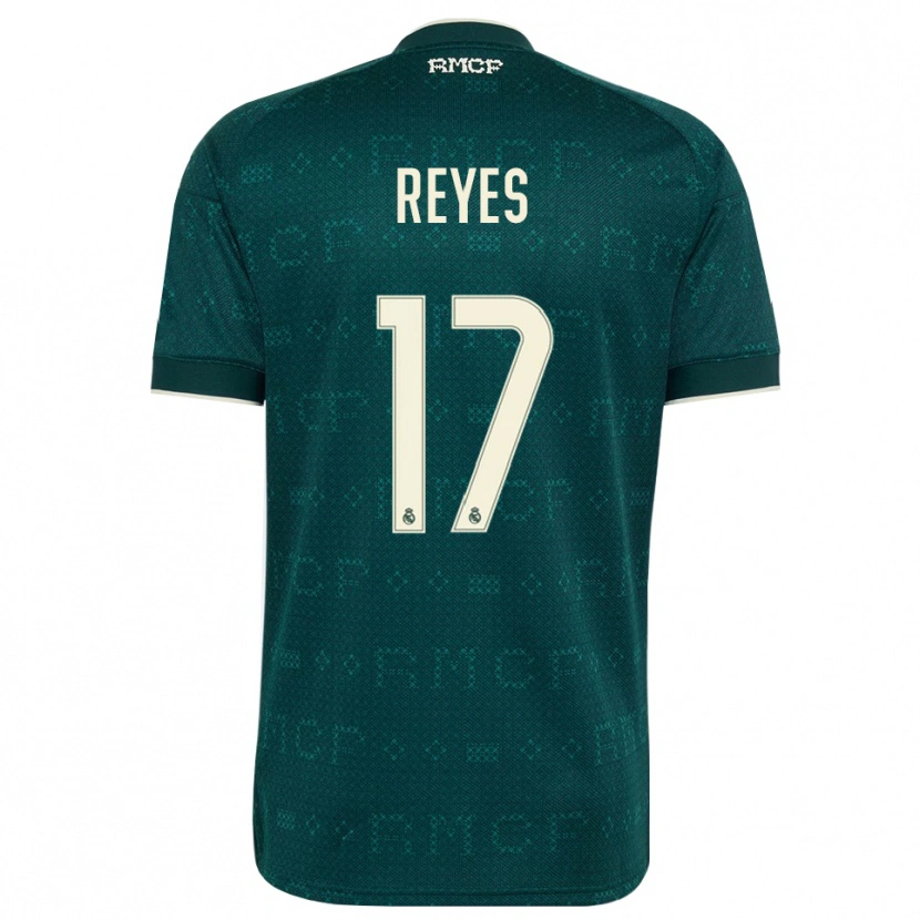Danxen Women José Reyes #17 Dark Slate Gray White Away Jersey 2026/27 T-Shirt