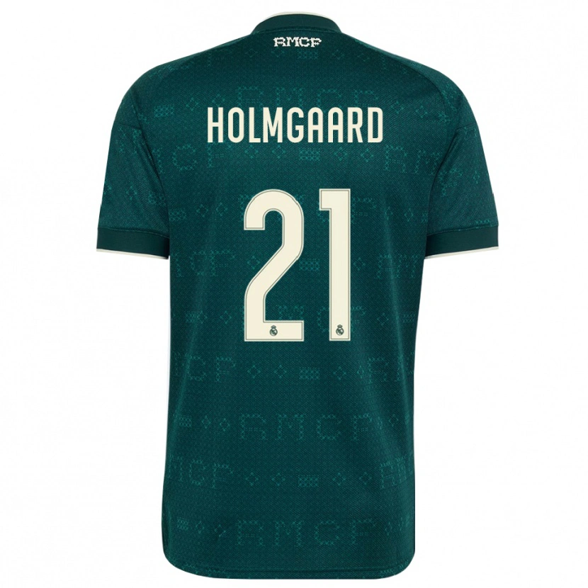 Danxen Women Sara Rosted Holmgaard #21 Dark Slate Gray White Away Jersey 2026/27 T-Shirt