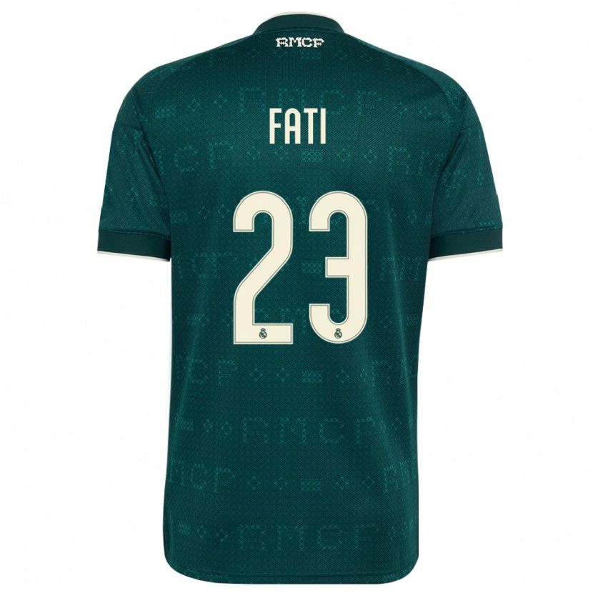 Danxen Women Lamini Fati #23 Dark Slate Gray White Away Jersey 2026/27 T-Shirt