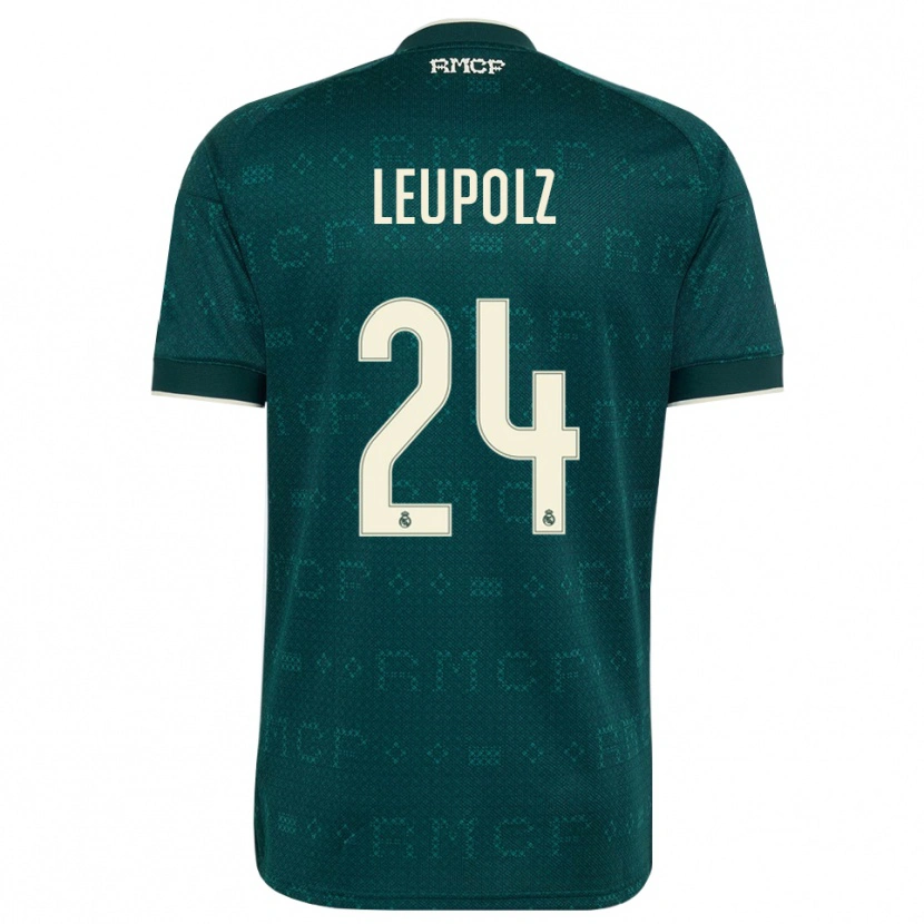 Danxen Women Melanie Leupolz #24 Dark Slate Gray White Away Jersey 2026/27 T-Shirt