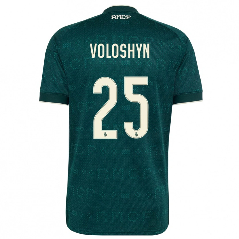 Danxen Women Ilya Voloshyn #25 Dark Slate Gray White Away Jersey 2026/27 T-Shirt