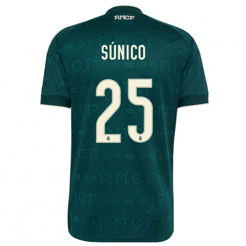 Danxen Women Guille Súnico #25 Dark Slate Gray White Away Jersey 2026/27 T-Shirt