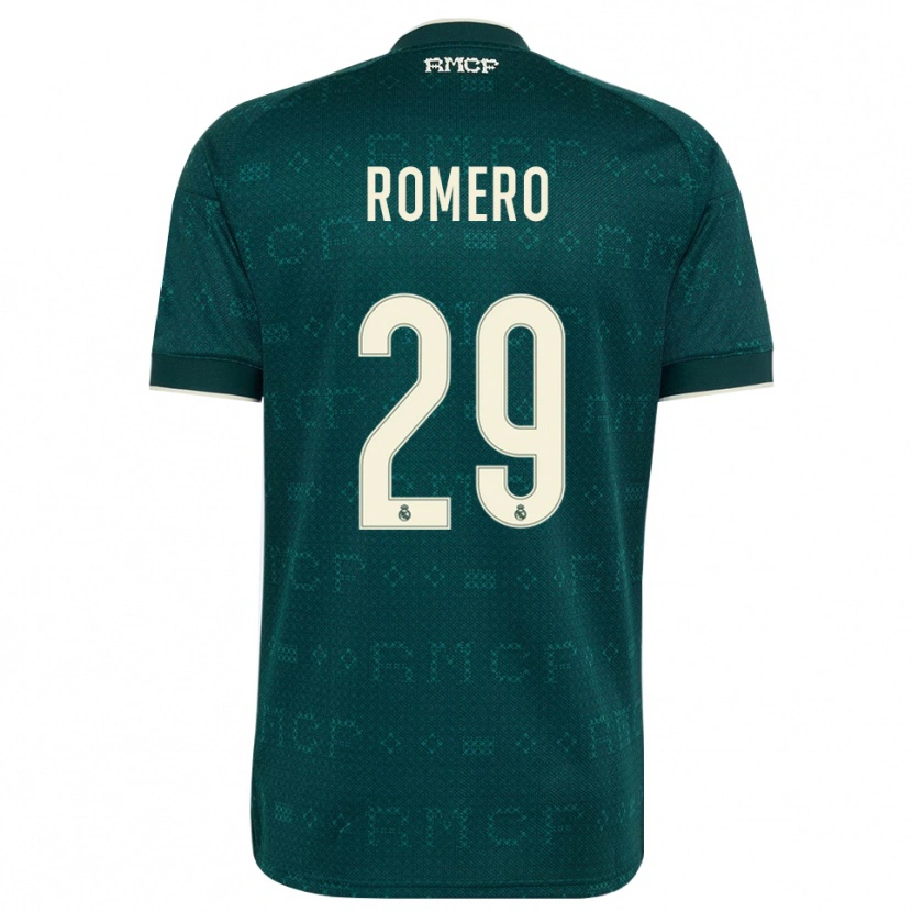Danxen Women Alfonso Romero #29 Dark Slate Gray White Away Jersey 2026/27 T-Shirt