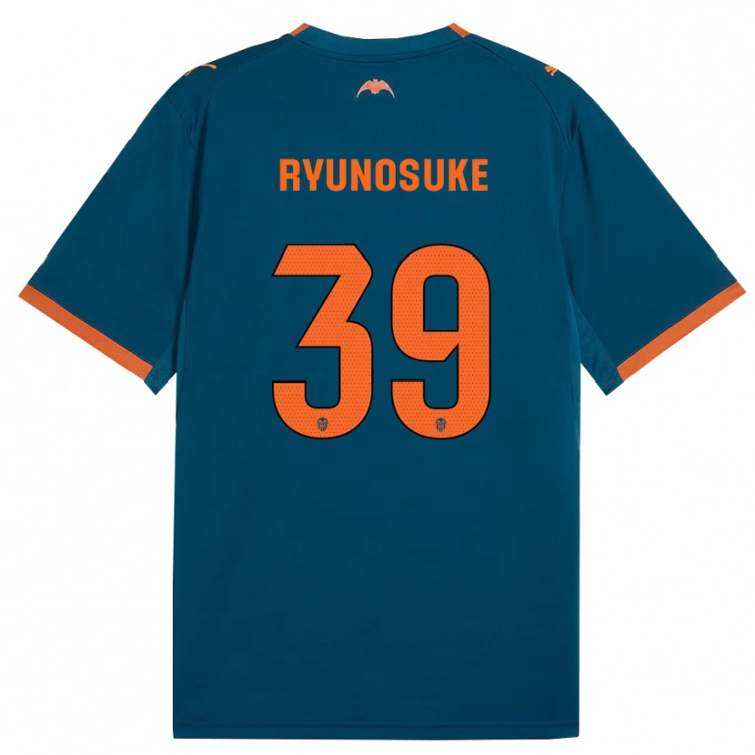 Danxen Women Ryunosuke Sato #39 Steel Blue Orange Away Jersey 2026/27 T-Shirt