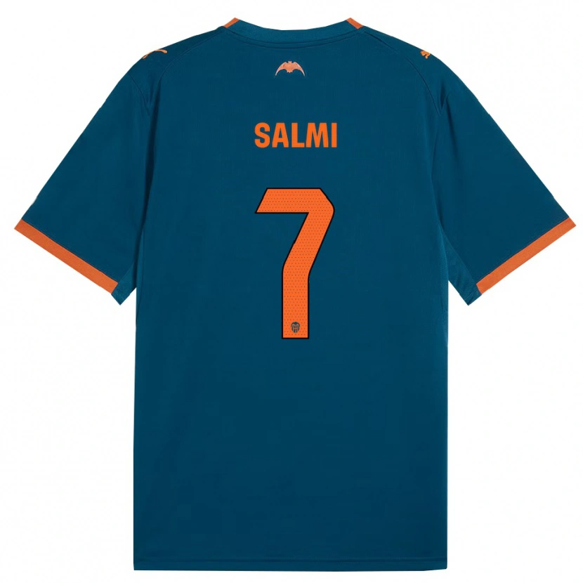 Danxen Women Iina Salmi #7 Steel Blue Orange Away Jersey 2026/27 T-Shirt