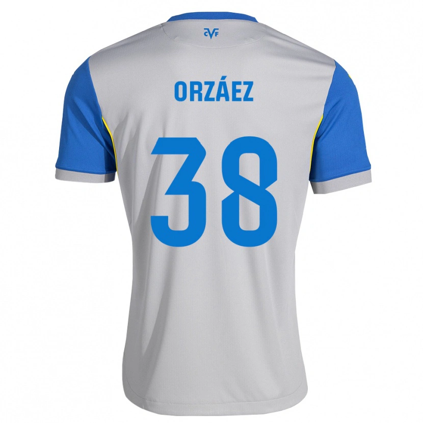 Danxen Women Sergio Orzáez #38 Dodger Blue Grey Away Jersey 2026/27 T-Shirt