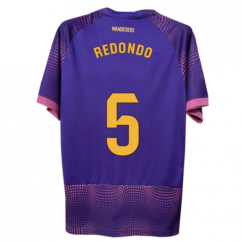 Danxen Women Federico Redondo #5 Purple White Pink Away Jersey 2026/27 T-Shirt