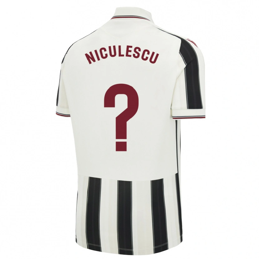 Danxen Women Iannis Niculescu #0 Black White Red Away Jersey 2026/27 T-Shirt