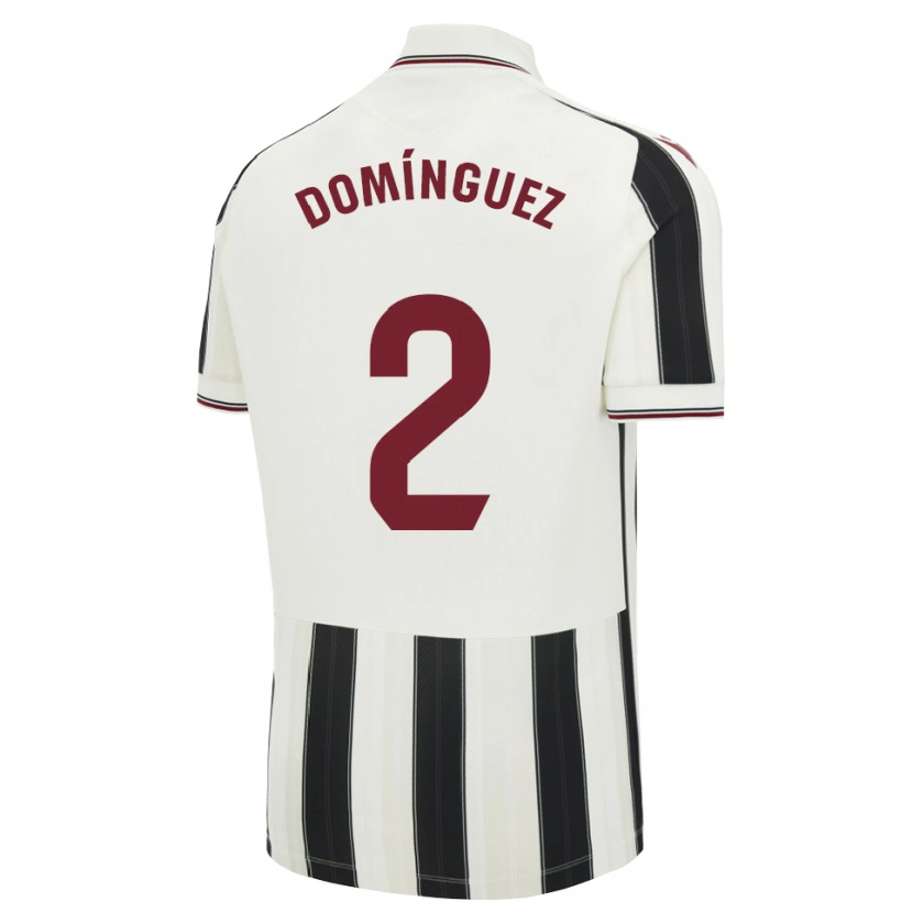 Danxen Women Ángel Domínguez #2 Black White Red Away Jersey 2026/27 T-Shirt
