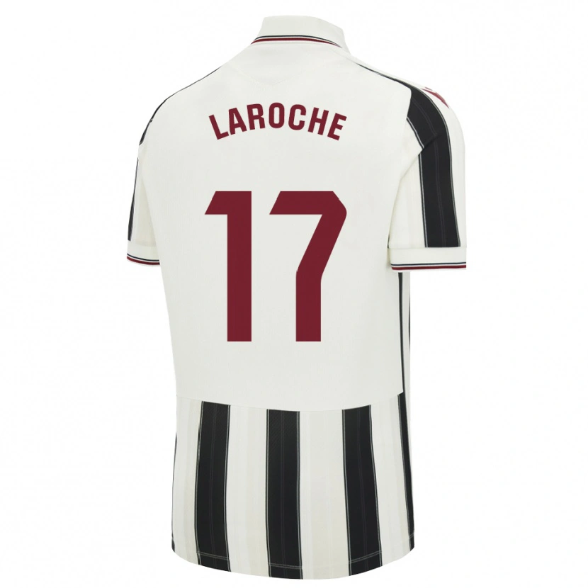 Danxen Women Xavier Laroche #17 Black White Red Away Jersey 2026/27 T-Shirt