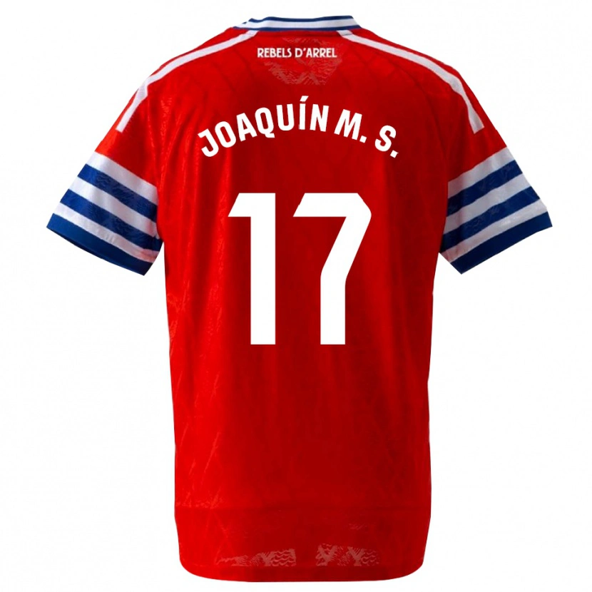 Danxen Women Joaquín Sánchez #17 Royal Blue Red Away Jersey 2026/27 T-Shirt
