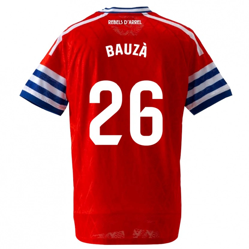 Danxen Women Rafel Bauzà #26 Royal Blue Red Away Jersey 2026/27 T-Shirt