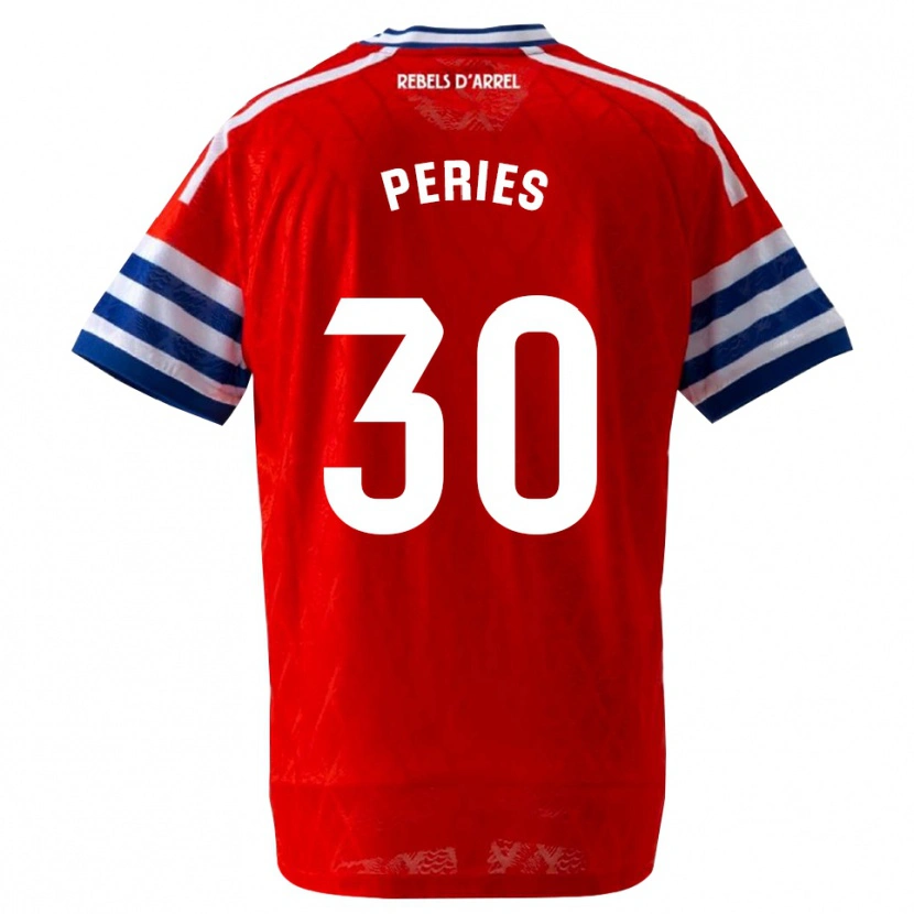 Danxen Women Jan Peries #30 Royal Blue Red Away Jersey 2026/27 T-Shirt