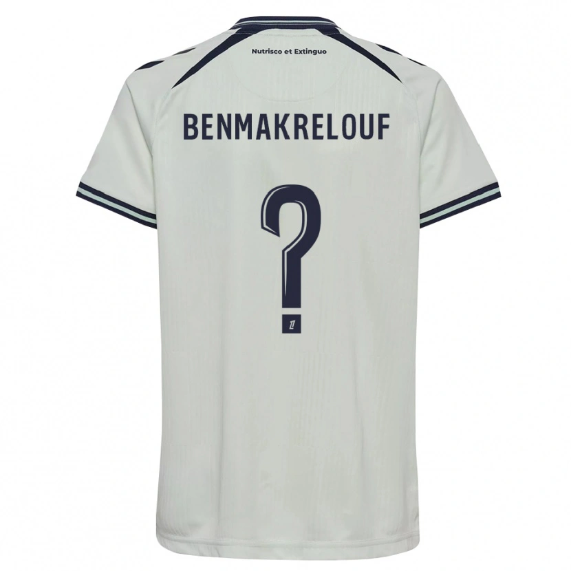Danxen Women Kwider Benmakrelouf #0 Midnight Blue White Away Jersey 2026/27 T-Shirt