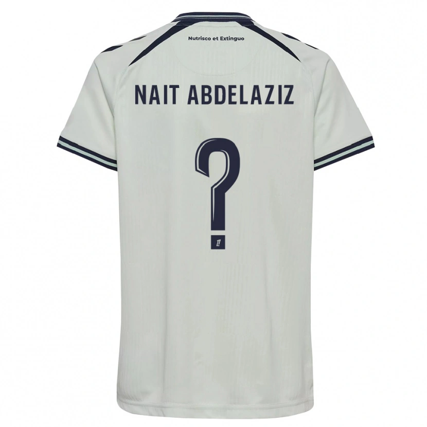 Danxen Women Elias Naït Abdelaziz #0 Midnight Blue White Away Jersey 2026/27 T-Shirt