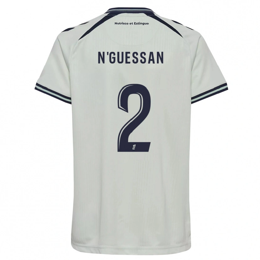 Danxen Women Jean-Baptiste N'guessan #2 Midnight Blue White Away Jersey 2026/27 T-Shirt