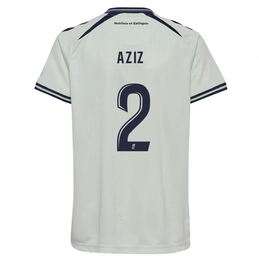 Danxen Women Hayman Aziz #2 Midnight Blue White Away Jersey 2026/27 T-Shirt