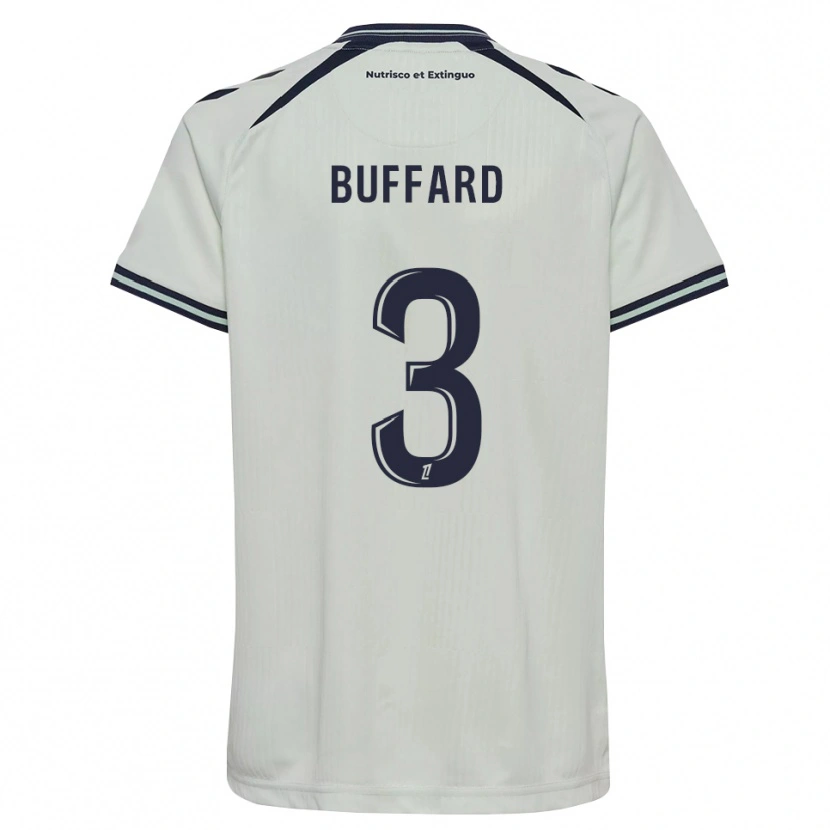 Danxen Women Matthieu Buffard #3 Midnight Blue White Away Jersey 2026/27 T-Shirt