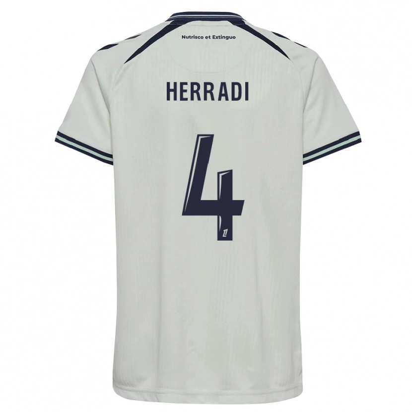 Danxen Women Zaid Herradi #4 Midnight Blue White Away Jersey 2026/27 T-Shirt