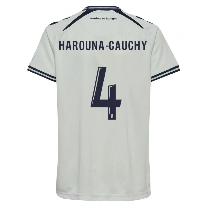 Danxen Women Yllian Harouna-Cauchy #4 Midnight Blue White Away Jersey 2026/27 T-Shirt
