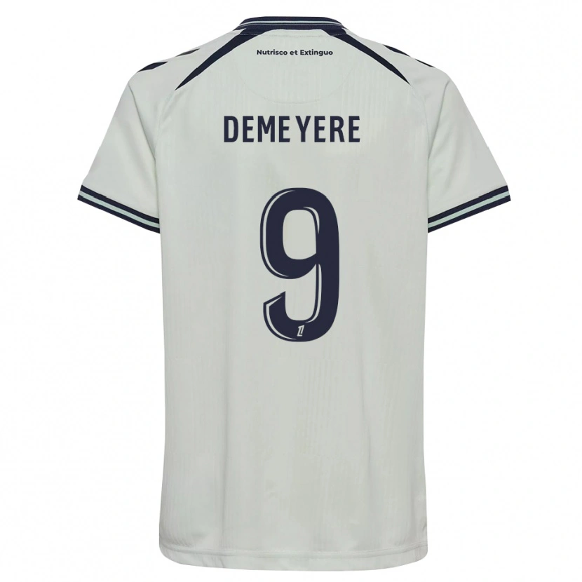 Danxen Women Silke Demeyere #9 Midnight Blue White Away Jersey 2026/27 T-Shirt