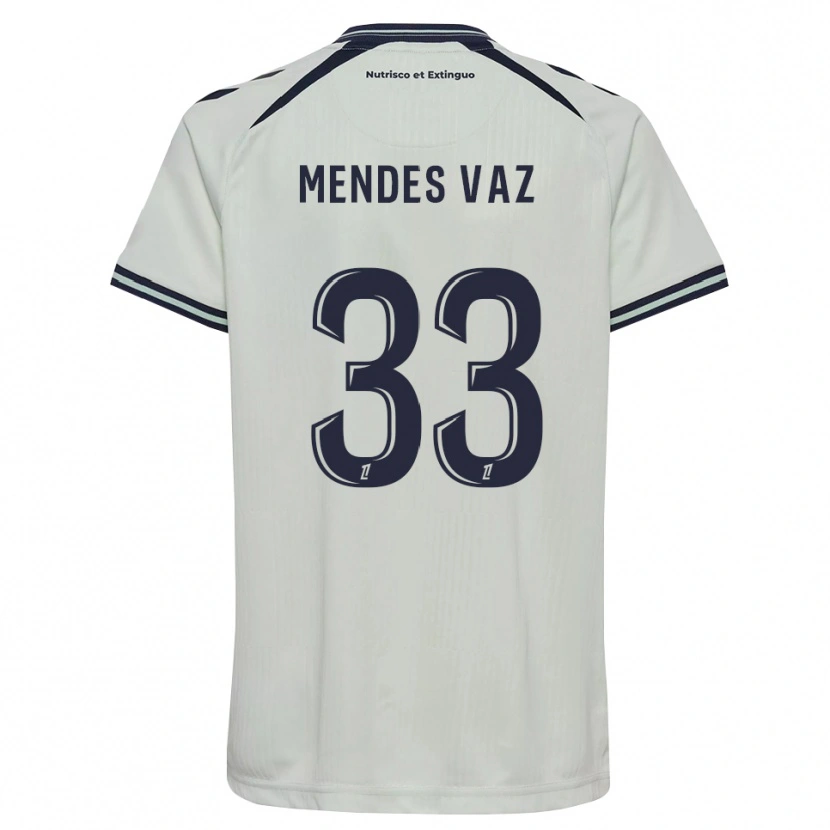 Danxen Women Hernâni Mendes Vaz #33 Midnight Blue White Away Jersey 2026/27 T-Shirt