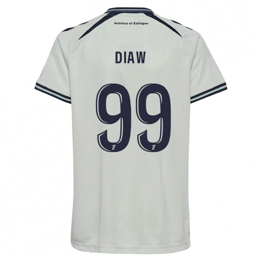 Danxen Women Mory Diaw #99 Midnight Blue White Away Jersey 2026/27 T-Shirt