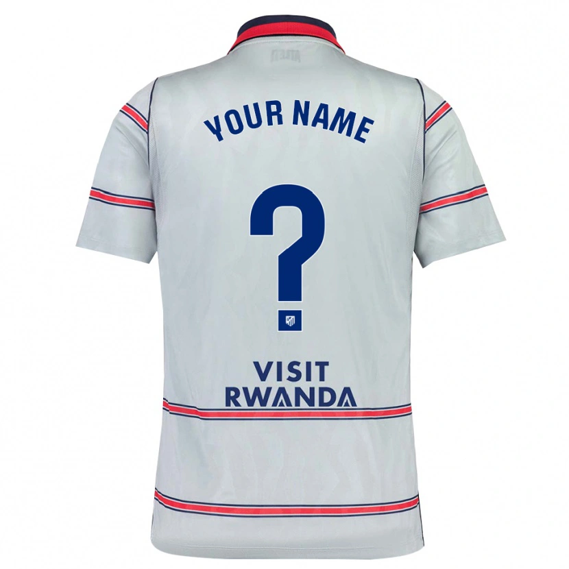 Danxen Women Your Name #0 Grey Red Navy Blue Third Jersey 2026/27 T-Shirt