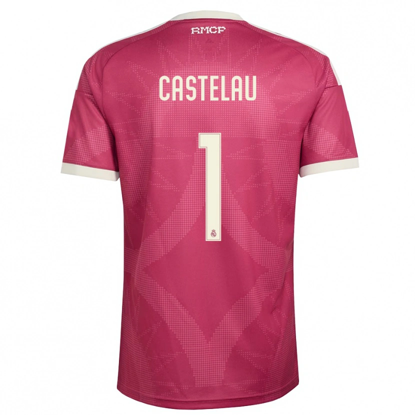 Danxen Women Alber Castelau #1 Pale Violet Red White Third Jersey 2026/27 T-Shirt