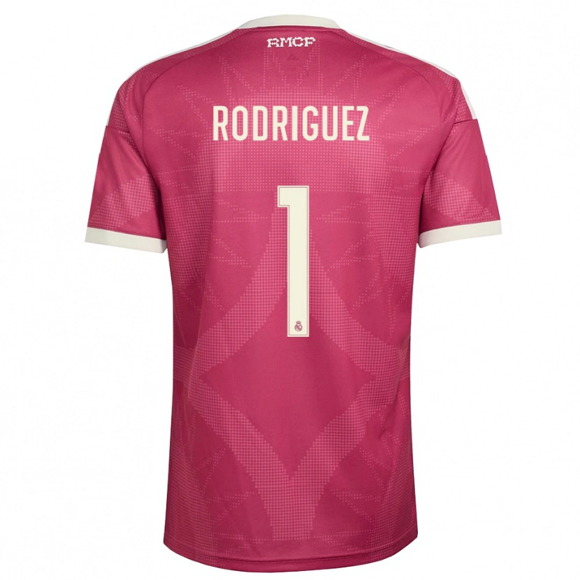Danxen Women Misa Rodriguez #1 Pale Violet Red White Third Jersey 2026/27 T-Shirt