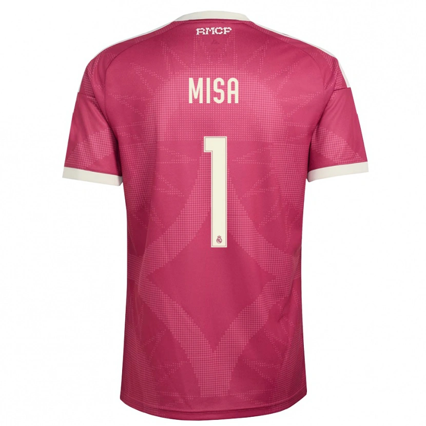 Danxen Women Misa Rodríguez #1 Pale Violet Red White Third Jersey 2026/27 T-Shirt
