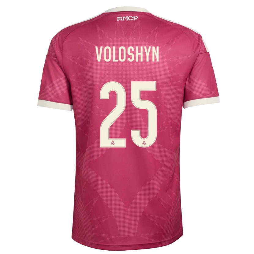 Danxen Women Ilya Voloshyn #25 Pale Violet Red White Third Jersey 2026/27 T-Shirt