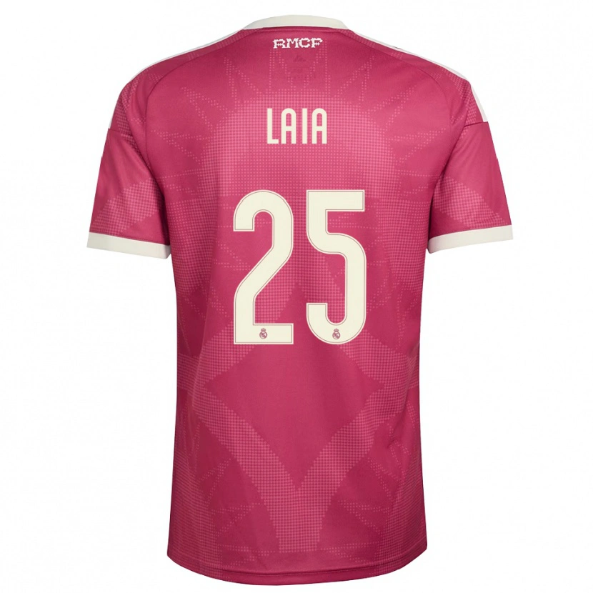 Danxen Women Laia López De La Morena #25 Pale Violet Red White Third Jersey 2026/27 T-Shirt