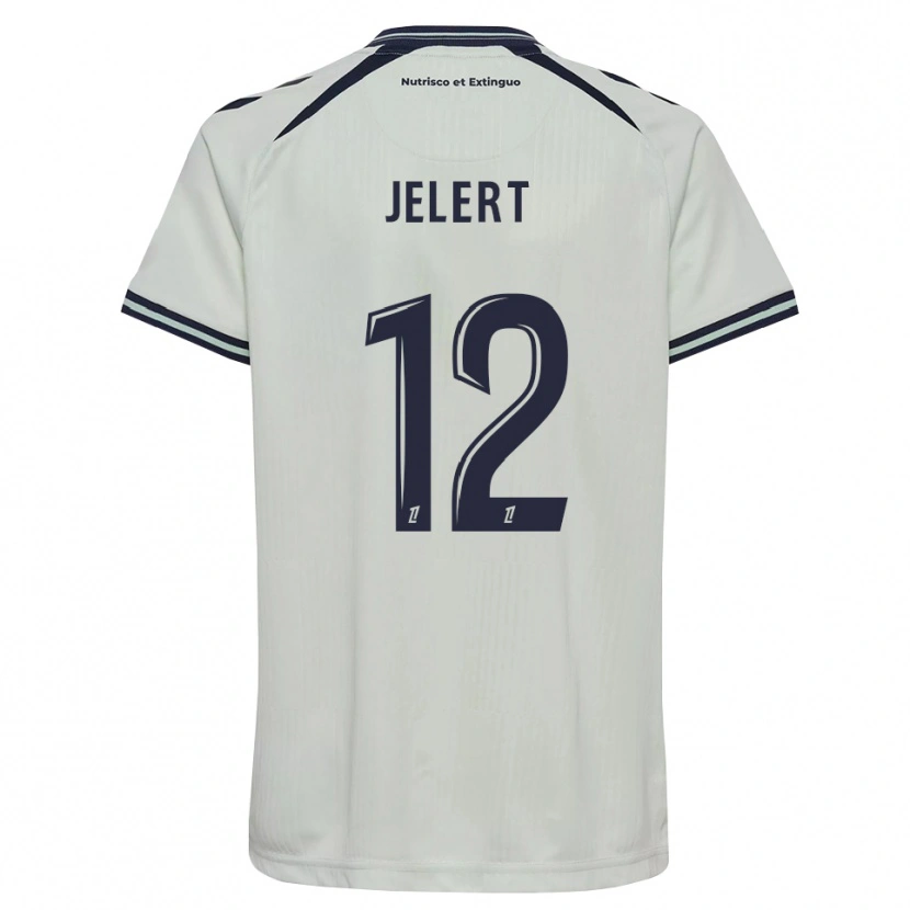Danxen Women Elias Jelert #12 Midnight Blue White Away Jersey 2026/27 T-Shirt