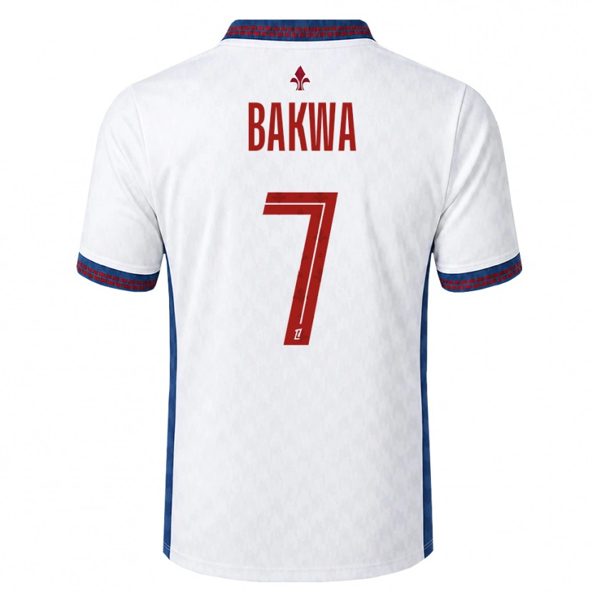 Danxen Kid Dilane Bakwa #7 Red White Blue Away Jersey 2026/27 T-Shirt