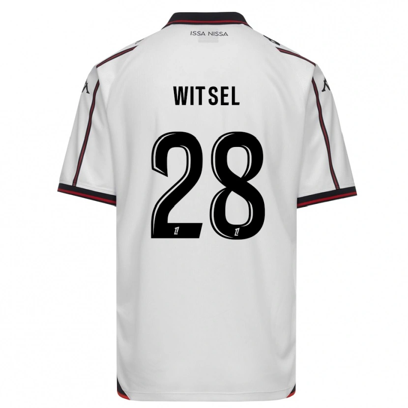Danxen Kid Axel Witsel #28 Black White Away Jersey 2026/27 T-Shirt