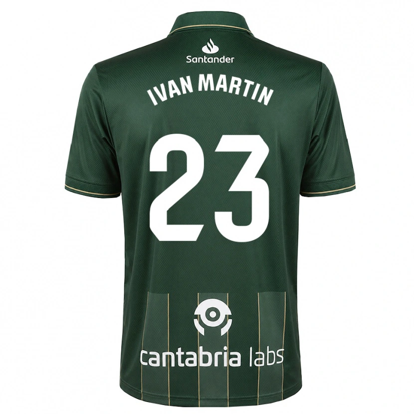 Danxen Kid Iván Martín #23 Dark Slate Gray White Away Jersey 2026/27 T-Shirt