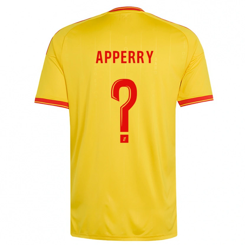 Danxen Kid Marceau Apperry #0 Gold Orange Red Home Jersey 2026/27 T-Shirt