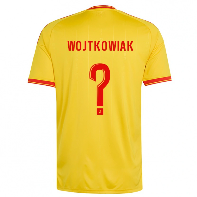 Danxen Kid Valentin Wojtkowiak #0 Gold Orange Red Home Jersey 2026/27 T-Shirt