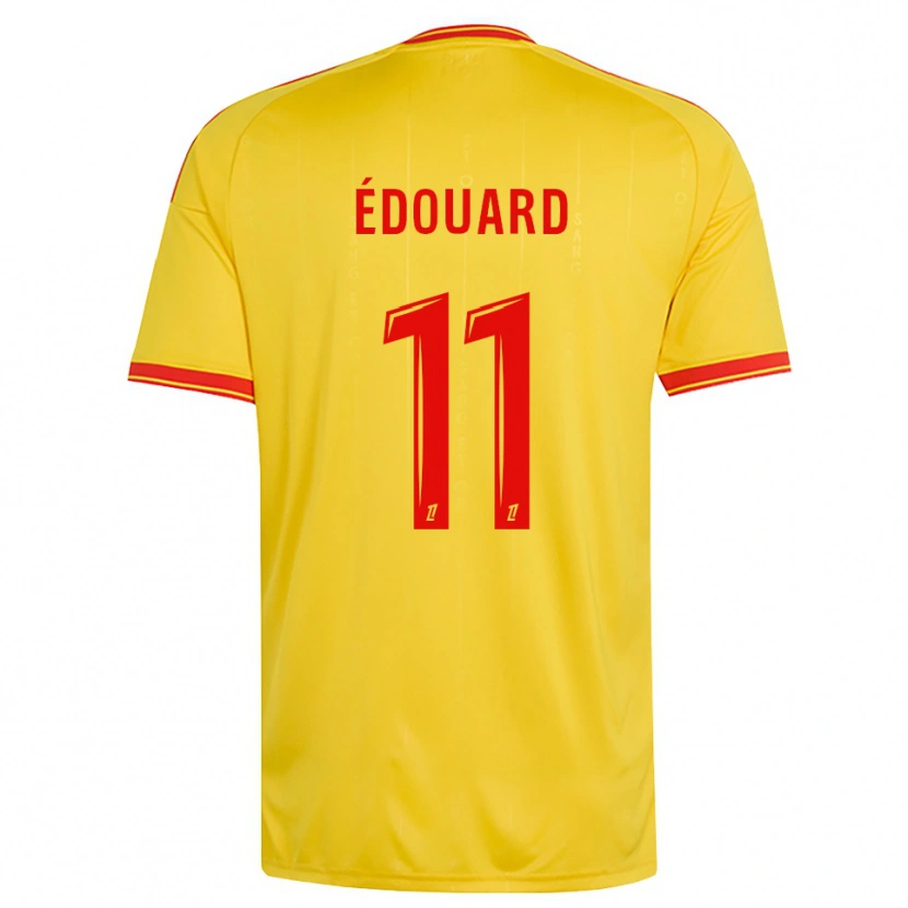 Danxen Kid Odsonne Édouard #11 Gold Orange Red Home Jersey 2026/27 T-Shirt
