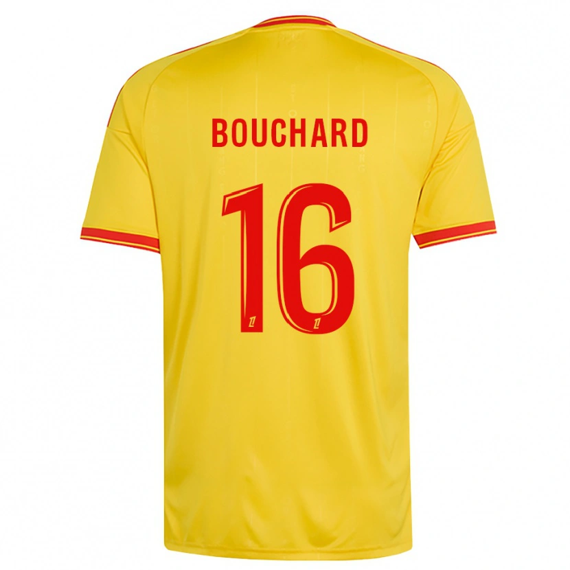 Danxen Kid Ambre Bouchard #16 Gold Orange Red Home Jersey 2026/27 T-Shirt