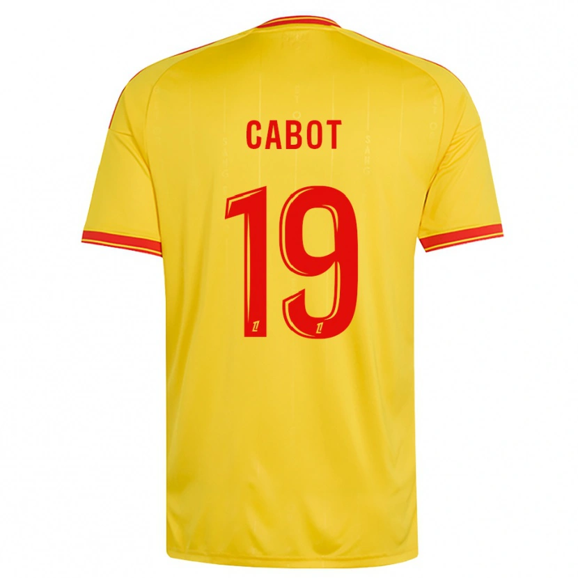 Danxen Kid Jimmy Cabot #19 Gold Orange Red Home Jersey 2026/27 T-Shirt