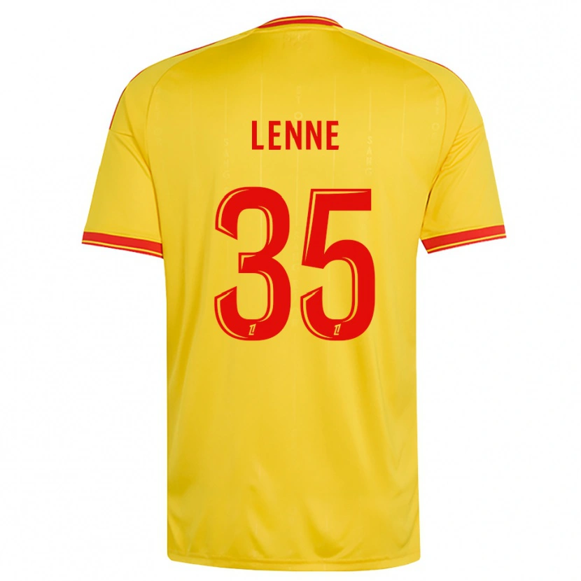 Danxen Kid Oscar Lenne #35 Gold Orange Red Home Jersey 2026/27 T-Shirt