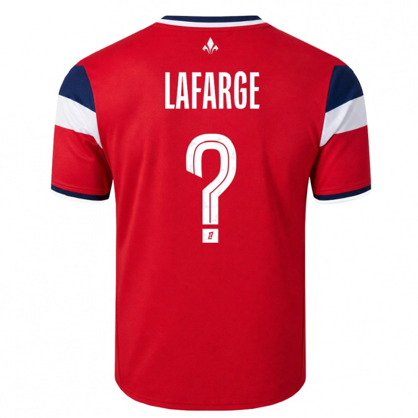 Danxen Kid Gabriel Lafarge #0 Red White Royal Blue Home Jersey 2026/27 T-Shirt