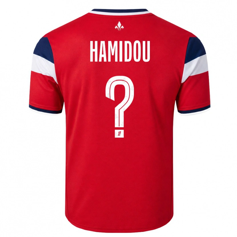 Danxen Kid Jamila Hamidou #0 Red White Royal Blue Home Jersey 2026/27 T-Shirt