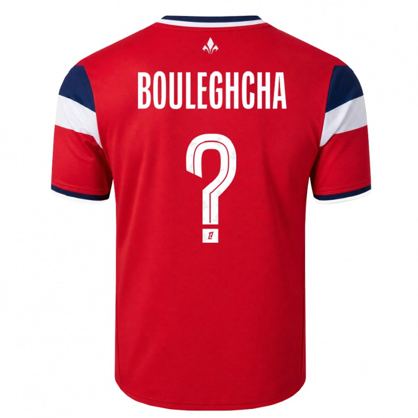 Danxen Kid Ismail Bouleghcha #0 Red White Royal Blue Home Jersey 2026/27 T-Shirt