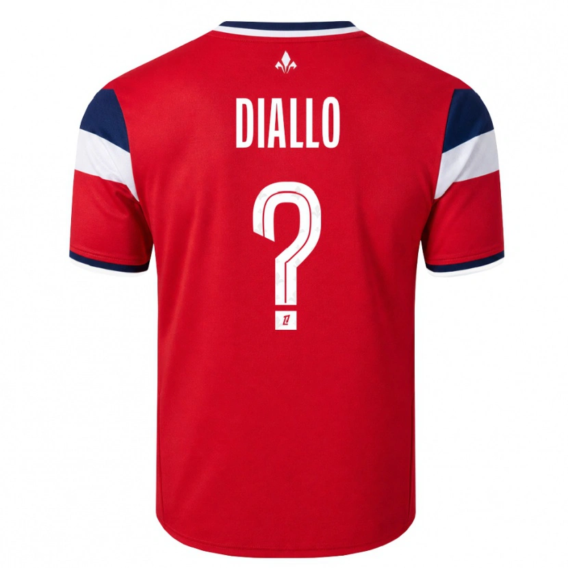 Danxen Kid Alpha Diallo #0 Red White Royal Blue Home Jersey 2026/27 T-Shirt