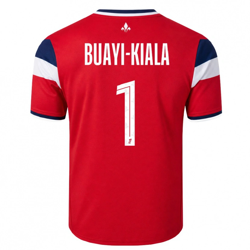 Danxen Kid Israël Buayi-Kiala #1 Red White Royal Blue Home Jersey 2026/27 T-Shirt