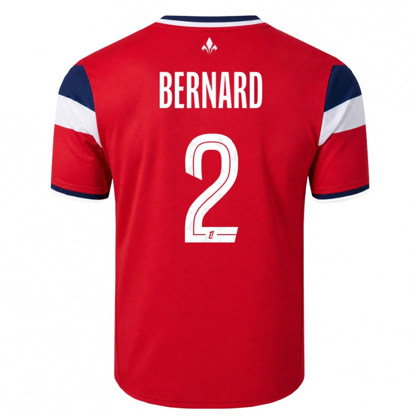 Danxen Kid Loïk Bernard #2 Red White Royal Blue Home Jersey 2026/27 T-Shirt