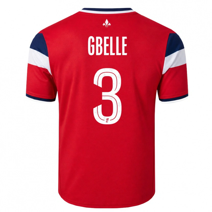 Danxen Kid Arthur Gbelle #3 Red White Royal Blue Home Jersey 2026/27 T-Shirt